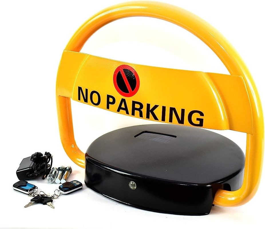 Parking Blocker,Automatic Parking Barrier, Car Park Driveway Guard Saver Automatic Barrier Remote Controlled,Removable Parking Space Lock