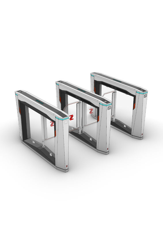 Passage Control Bidirectional Passage Swing Barrier Turnstile Biometric Access Control ...