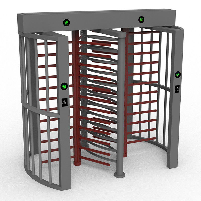304 Stainless Steel Full Height Turnstile Gate Automatic People ...