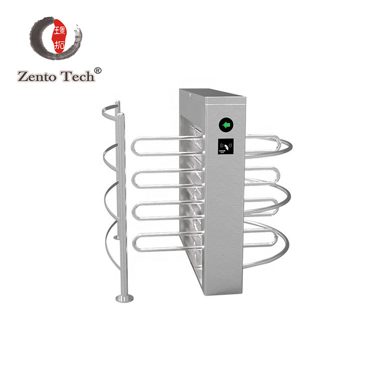 304 Stainless Steel Half Height Turnstile Accescs Control