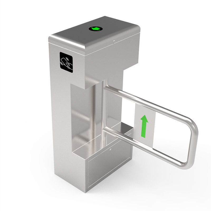 tjtatt Access Control Swing Gate Turnstile Full Automatic Waist