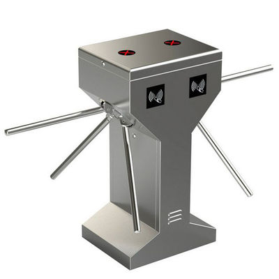 2 Ways Vertical Tripod Turnstile Tripod Access Control System 0.5NM/24V