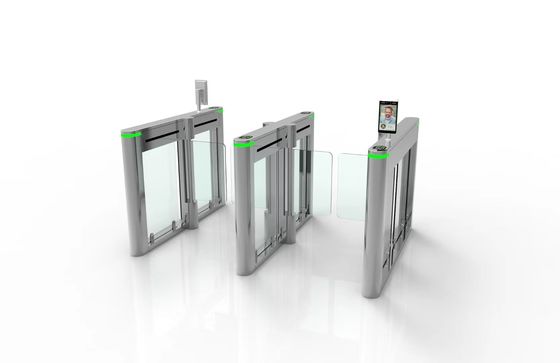 DC Brushless Motor Slim Speed Gate Turnstile Security Doors 0.2 Second