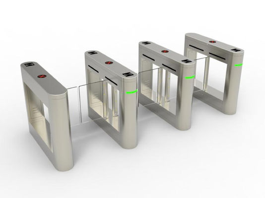 Infrared Anti Pinch Office Building Turnstiles Pedestrian Swing Gates OEM ODM