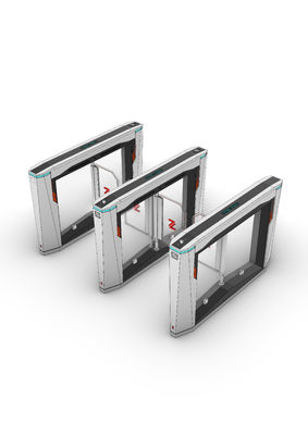 Bidirectional Passage Swing Barrier Turnstile Biometric Access Control 30-40 Persons/Min