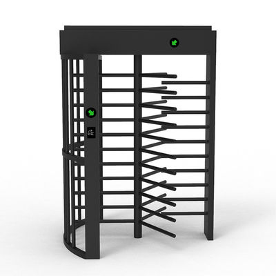 Semi Automatic Access Control Full Height Pedestrian Turnstiles 90 Degree