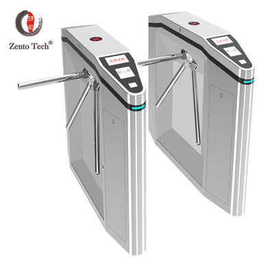 Width 600mm Tripod Turnstile Gate Supermarket Ticket Turnstiles AC 220V