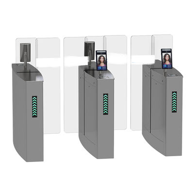 Stainless Steel 304 Facial Recognition Sliding Turnstile 100W