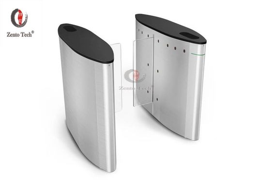 Access Control RS232 Electronic Sliding Gate Turnstile 50W
