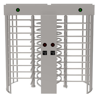 304 Stainless Steel Construction Site Full Height Turnstiles 40 Persons/Min