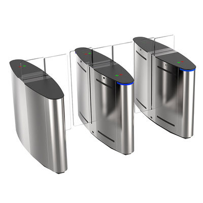 SS304 Face Recognition Sliding Gate Turnstile Passage Width 550mm