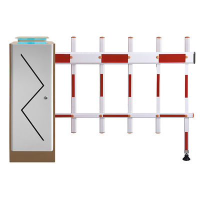 DC 24V Car Park Boom Gate Automatic Boom Barrier 1.2s/time