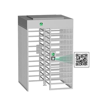 RS485 Access Control Full Height Turnstile Gate With QR Code Reader