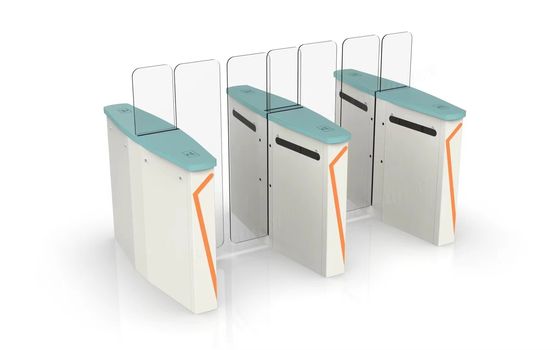 Airport Security Sliding Turnstile Electronic Access Control Card Reader Facial Recognition