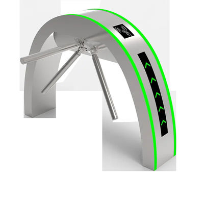 Automatic Security Tripod Turnstile Gate Face Recognition Turnstile For Gyms Scenic Area
