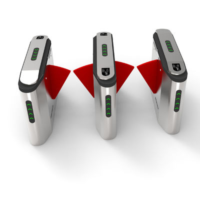 Airport Security Flap Barrier Turnstile Swing Gate Face Recognition Parking Qr Code