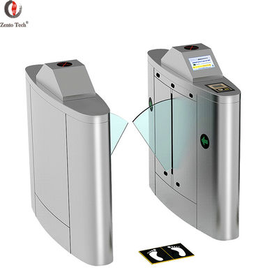 Automatic Pedestrian Entrance Barrier Access Systems ESD Flap Barrier Turnstile