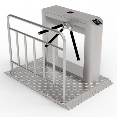 Automatic Fingerprint Access Control Tripod Turnstile Face Recognition 304 Stainless Steel Security Anti-Explosion