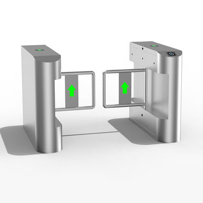 Automatic Access Control Swing Barrier Gate Turnstile Fast Speed With Card Reader