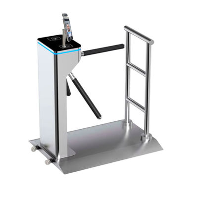 Face Recognition Tripod Turnstile Gate With Humidity Less Than 90% Torniquete TríPode