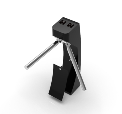 304 Stainless Steel Tripod Turnstile Gate 210x270x980mm