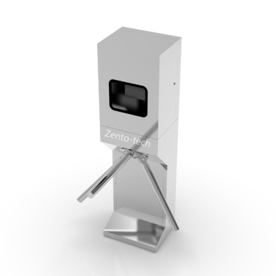 Zento Tripod Turnstile Gate with Hand Disinfection, 30-45 PPM, IP54