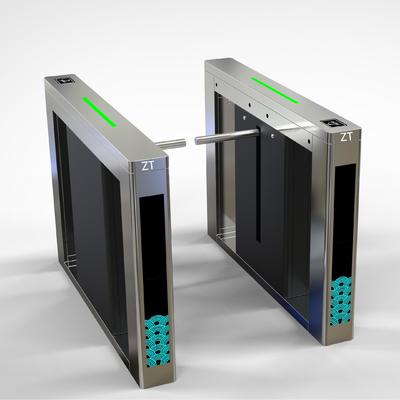 Zento Drop Arm Swing Turnstile with DC12V/AC220V Power Supply 1400x160x980mm Dimension and 12 Months Warranty