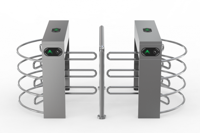 RS485 Interface Half Height Gate Turnstile Security Gates 550mm 0