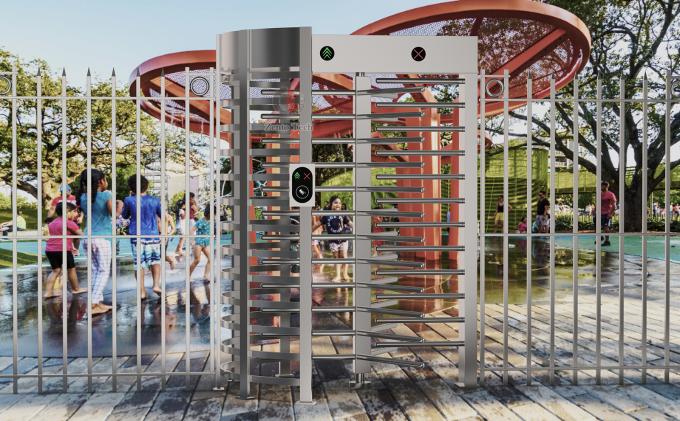 RS485 Interface Half Height Gate Turnstile Security Gates 550mm 3