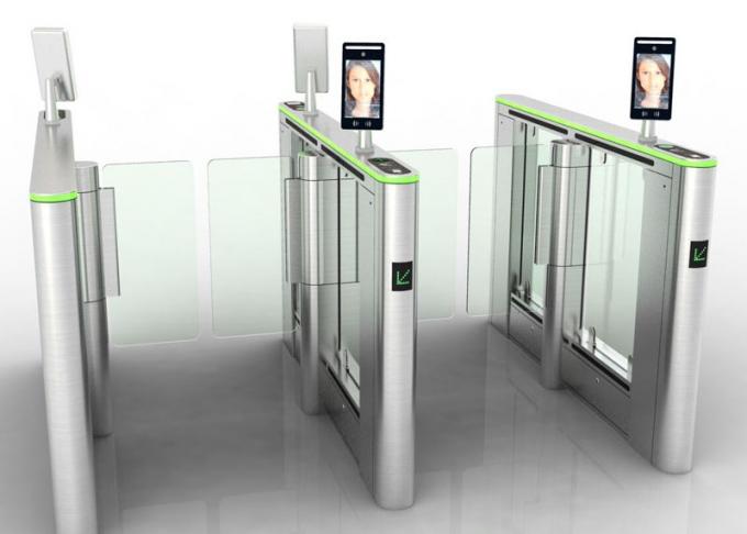 1.5mm 304 stainless steel Turnstile Entrance Security Speed Gates 1600R/Min 0