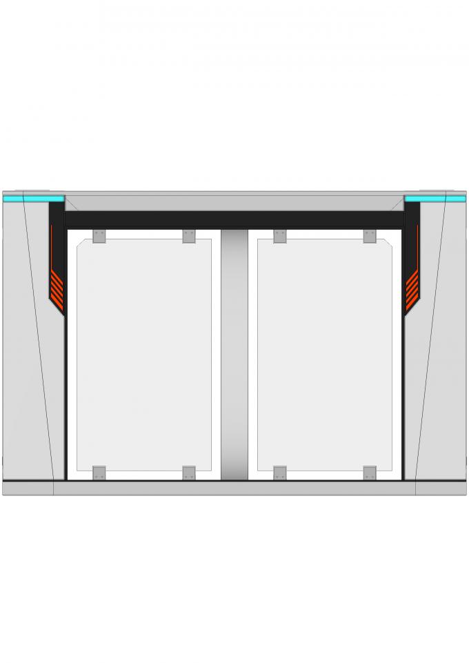Acrylic Barrier Speed Gate Access Control Gym Turnstile IP65 2
