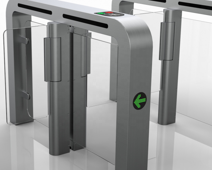 24VDC RFID Speed Lane Gate Turnstile Gate Triple Anti Clamping 1