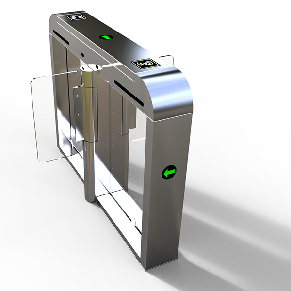 24VDC RFID Speed Lane Gate Turnstile Gate Triple Anti Clamping 2