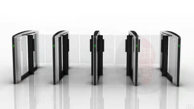 Powder Coated Stainless Steel Subway Speed Lane Gate Turnstile 240VAC 1