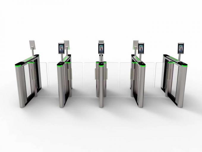Aluminum Alloy Speed Lane Gate Turnstile 220V 50Hz Fastlane Turnstiles 0