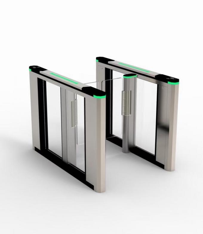 Aluminum Alloy Speed Lane Gate Turnstile 220V 50Hz Fastlane Turnstiles 1