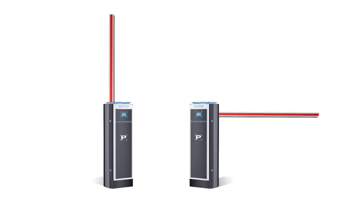 RS485 Car Park Security Gates Rising Arm Barrier OEM ODM 0