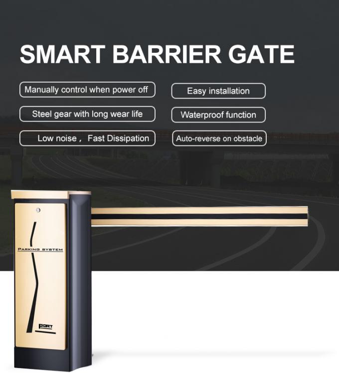 6m Vehicle Access Control Heavy Duty Barrier Gates OEM ODM 1