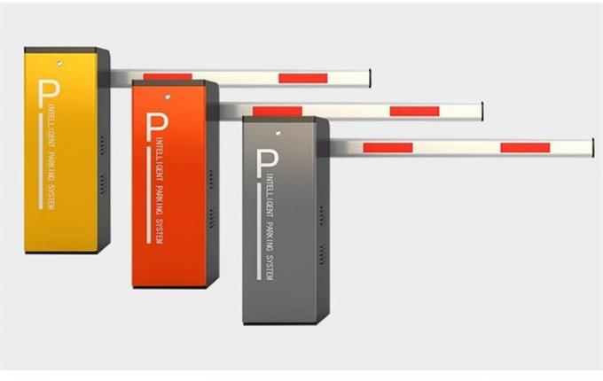 IP65 Folding Automatic Car Park Boom Gate Barriers Max 6m 0