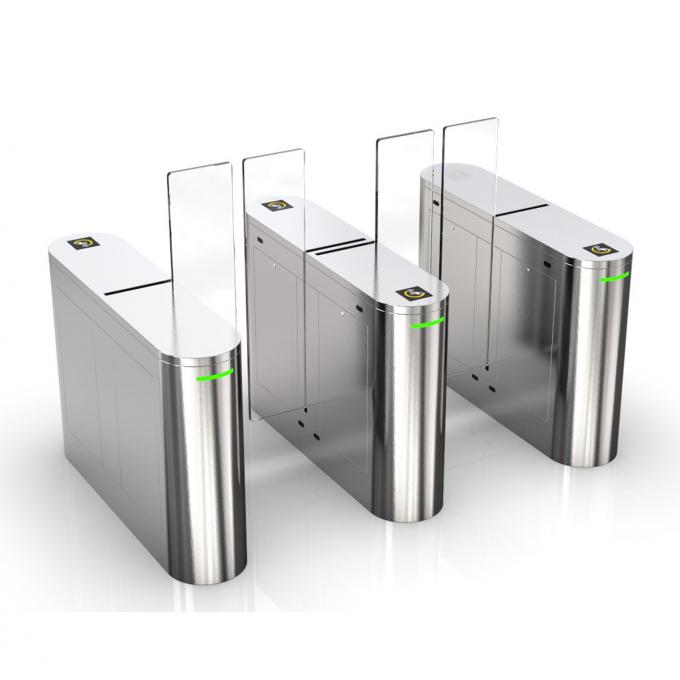 Single Direction Turnstile Biometric Access Control Entrance Gates 80W 0
