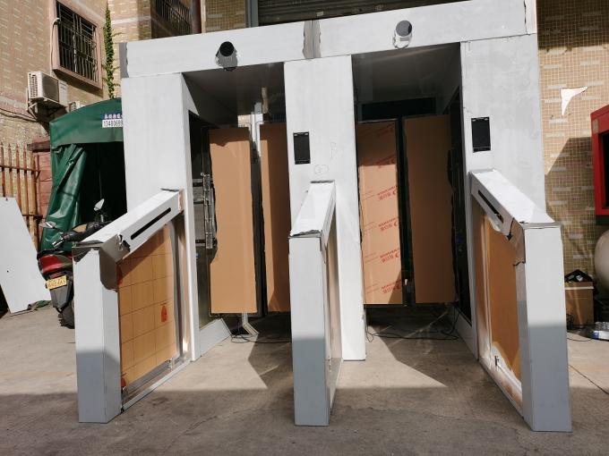Stainless Steel 304 Full Height Sliding Gate Turnstile OEM ODM 0