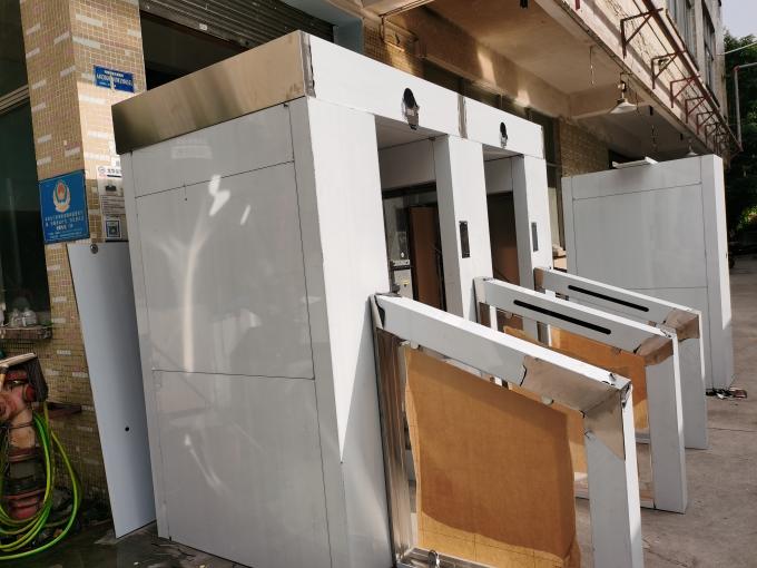 Stainless Steel 304 Full Height Sliding Gate Turnstile OEM ODM 2