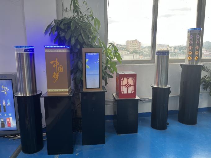 Retractable Ss 201 Hydraulic Rising Bollard Smooth And Efficient Lifting 0