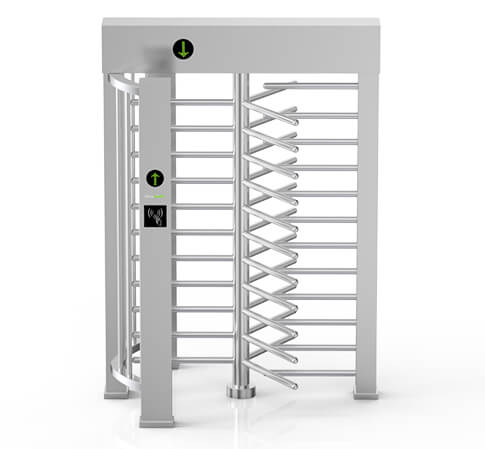 One Way Entry Bi-direction Step Up Security Full Height Turnstiles for Ultimate Access Control 0