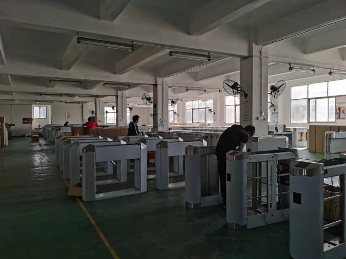 Zento Facial Recognition Turnstile Gate Swing Barrier Gate Fast Speed Pedestrian Access Control Card System 3