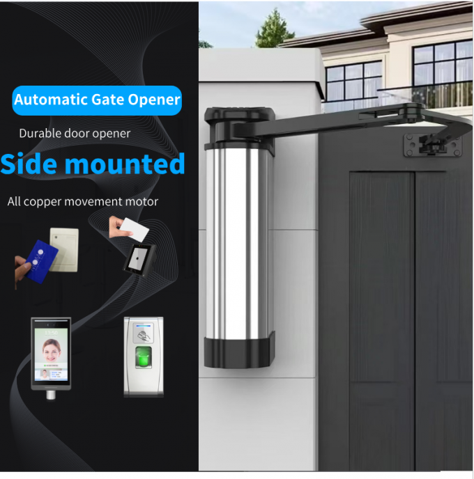 Electric Motor Automatic Swing Gate Opener for ZENTO Residence Max. 250KG Weight Capacity and 2.5m Per Leaf 2