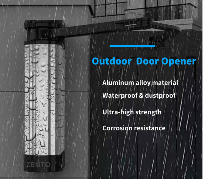 Electric Motor Automatic Swing Gate Opener for ZENTO Residence Max. 250KG Weight Capacity and 2.5m Per Leaf 5