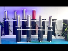 Automatic Retractable Parking Bollards With Reflective Stripe