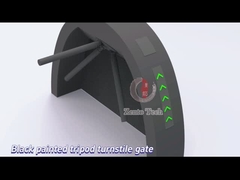 Automatic Access Control Tripod Security Gates Fingerprint Rs485 Communication Interface