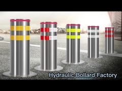 K4 High Security Hydraulic Automatic Bollards Commercial Site Vehicle Stop Barrier